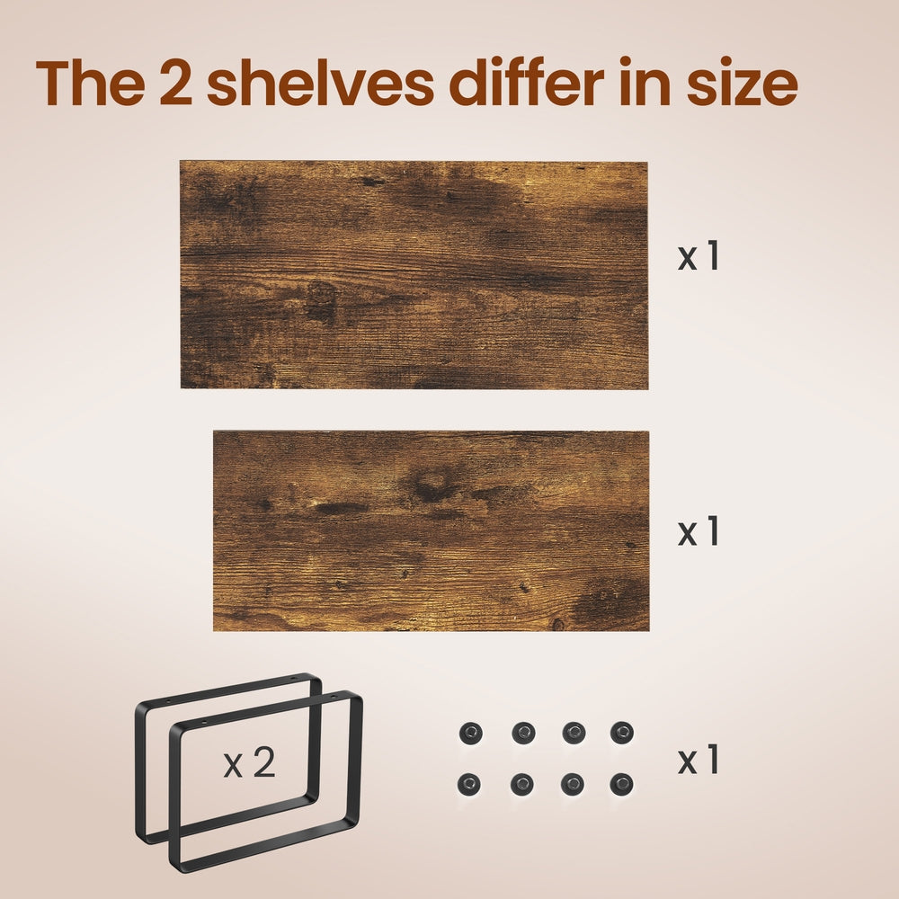 39.7 cm Cabinet Organizer Shelf, Set of 2 Kitchen Counter Shelves, Kitchen Storage - image 13