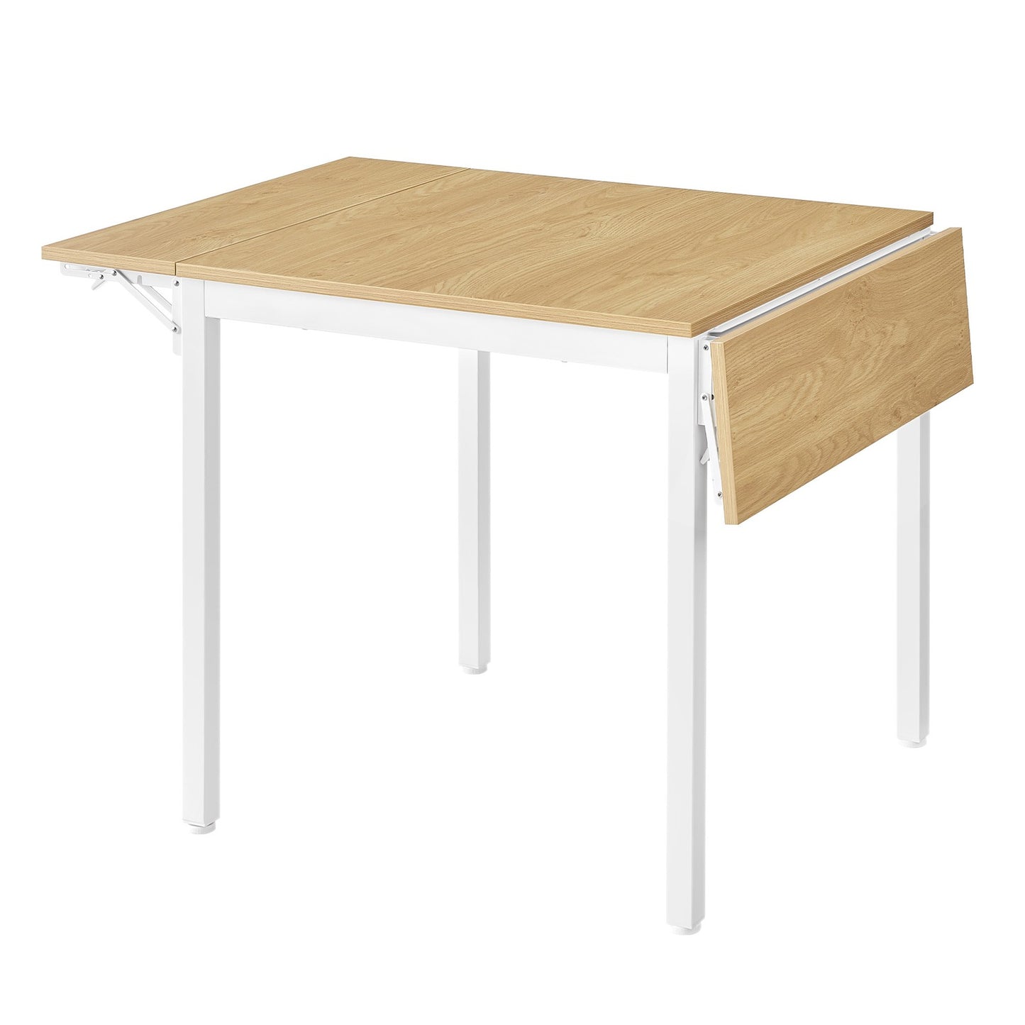 Folding Dining Table, Drop Leaf Extendable, for Small Spaces - image 1
