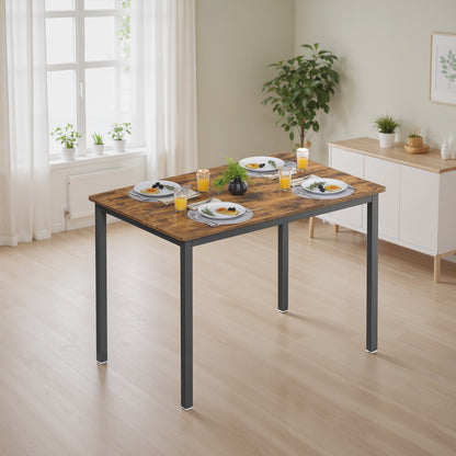 Dining Table, 70 x 110 x 75 cm, Kitchen Table for 4 People - image 2