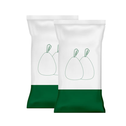 Pre-Separated Bin Bags, Drawstring Trash Bags for 8-Gallon (30 L) Trash Bins - image 1