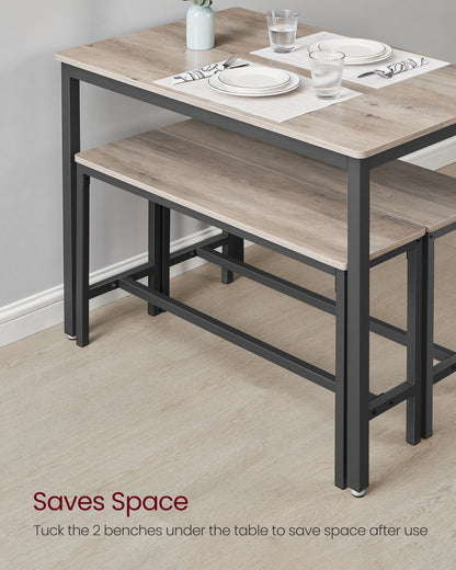 Dining Table with Benches - image 19