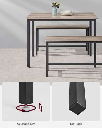 Dining Table with Benches - image 20