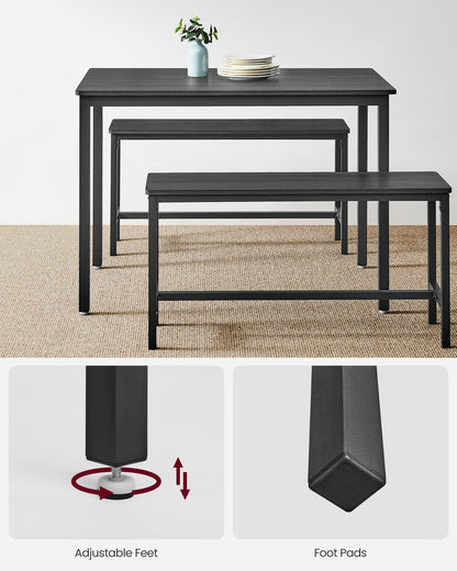 Dining Table with Benches - image 28