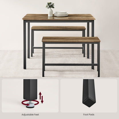 Dining Table with Benches - image 47