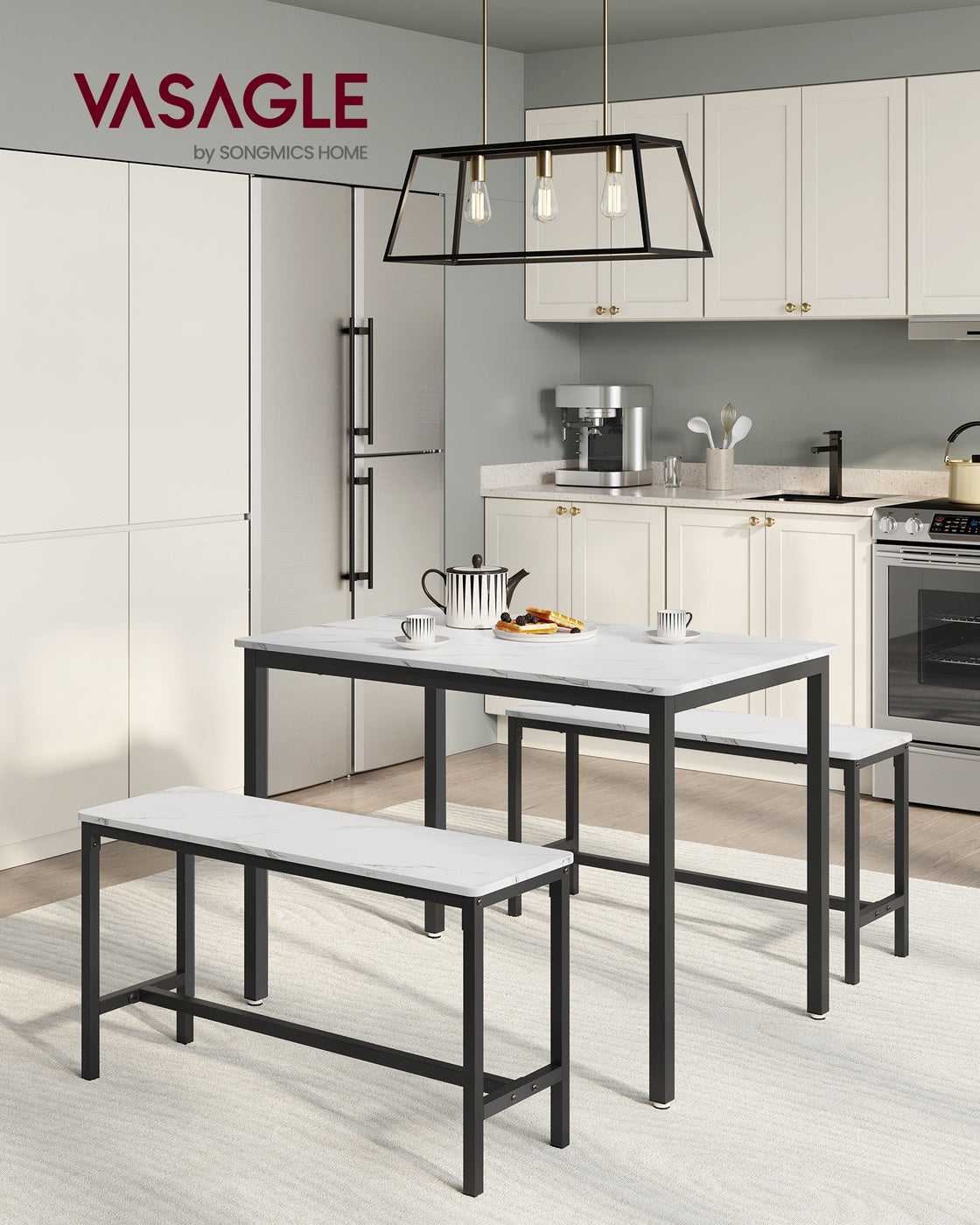 Dining Table with Benches - image 32