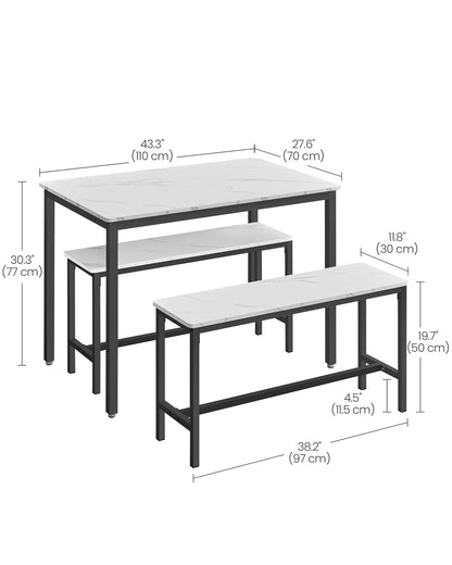 Dining Table with Benches - image 34