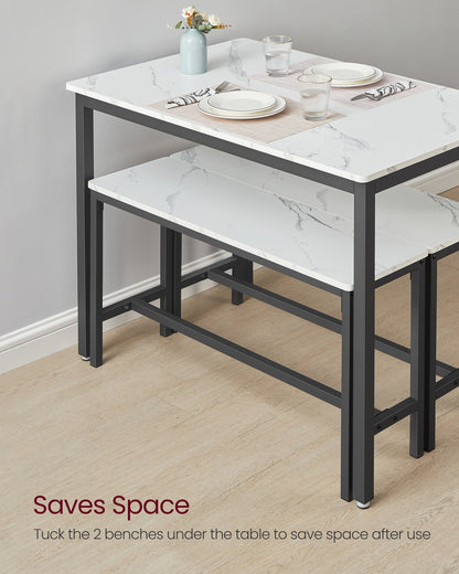 Dining Table with Benches - image 35