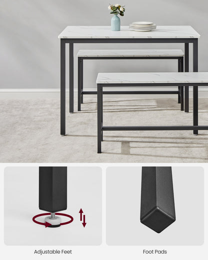 Dining Table with Benches - image 36