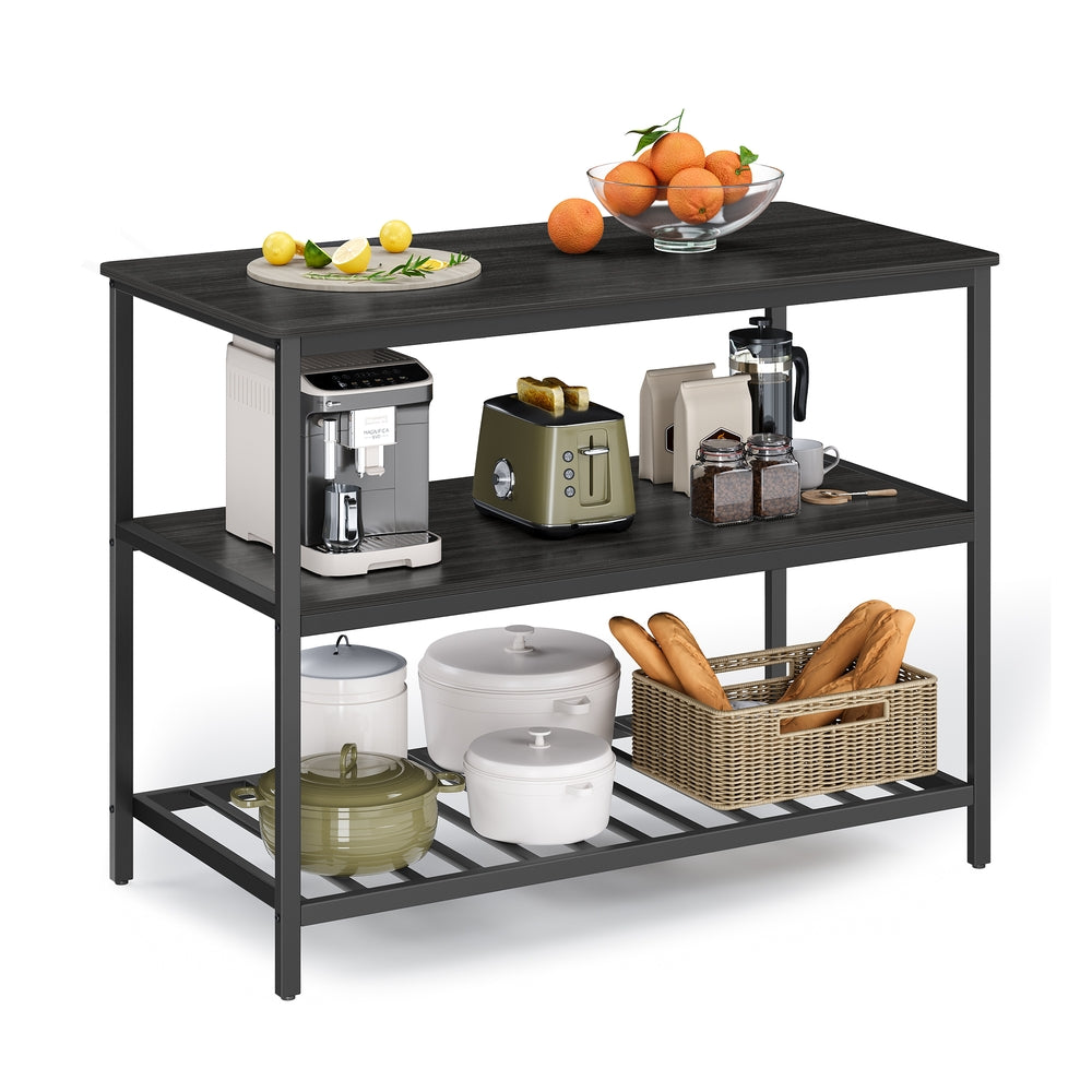 47.2 Inches Kitchen Shelf with Large Worktop