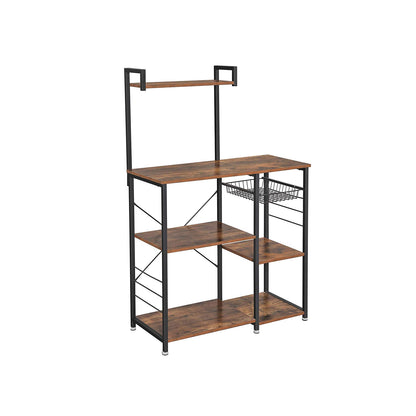 HELENA Kitchen Shelf with Spice Rack