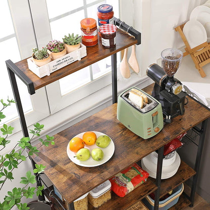 Microwave Oven Stand, Baker’s Rack, Kitchen Rack, Coffee Station