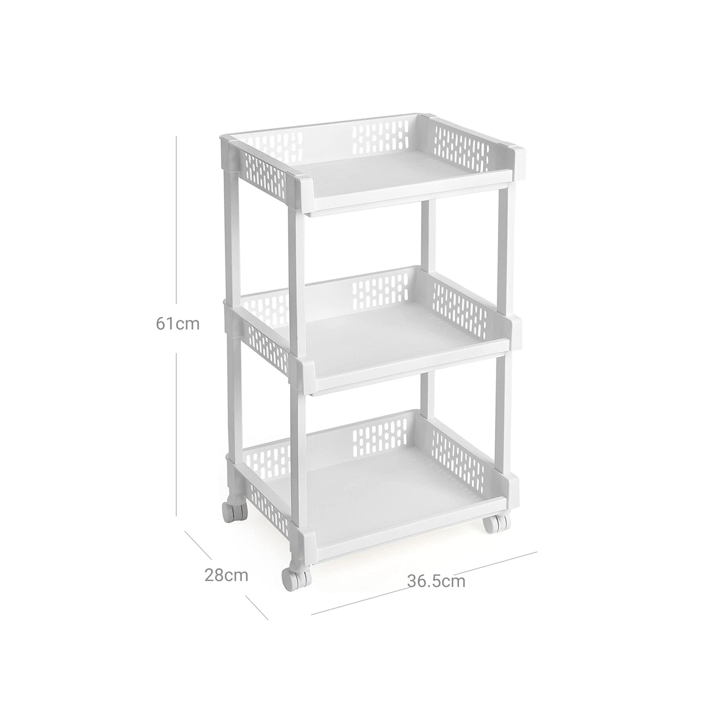 Rolling Trolley Storage Unit - image 7