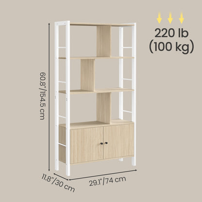 5-Tier Floating Corner Shelf, Wall Mounted Bookshelf - image 21