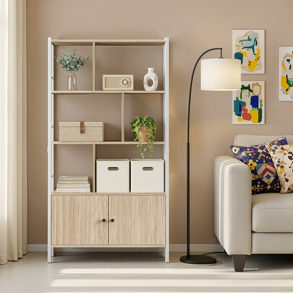 5-Tier Floating Corner Shelf, Wall Mounted Bookshelf - image 23