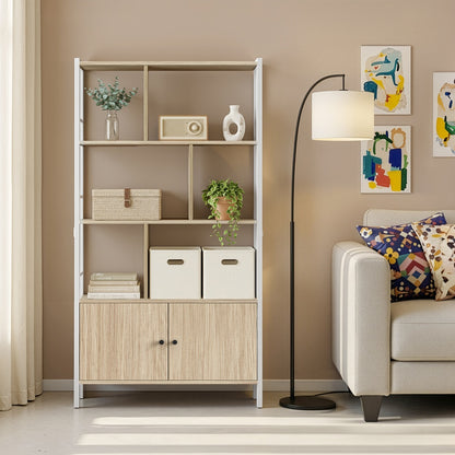5-Tier Floating Corner Shelf, Wall Mounted Bookshelf - image 23
