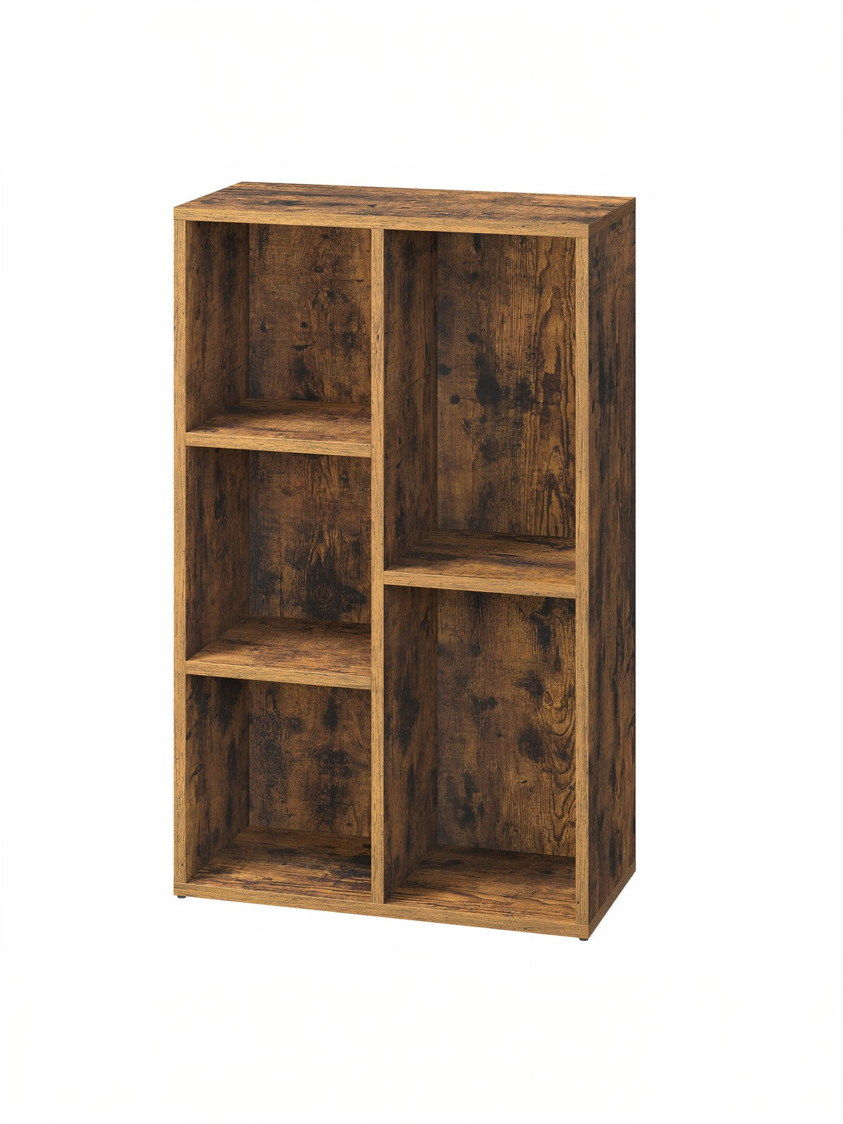 Kids Bookcase, Bookshelf with 5 Compartments, Storage Shelf - image 6