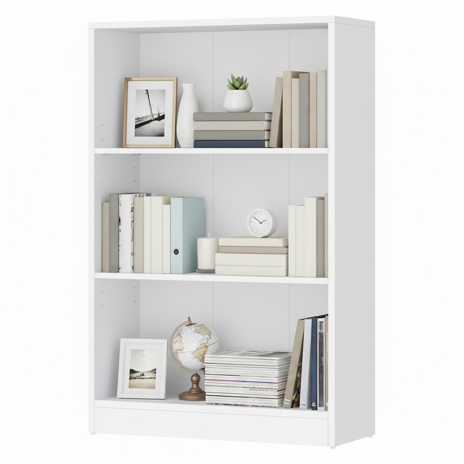 Bookshelf with 6 Shelves, Bookcase, for Home Office - image 32