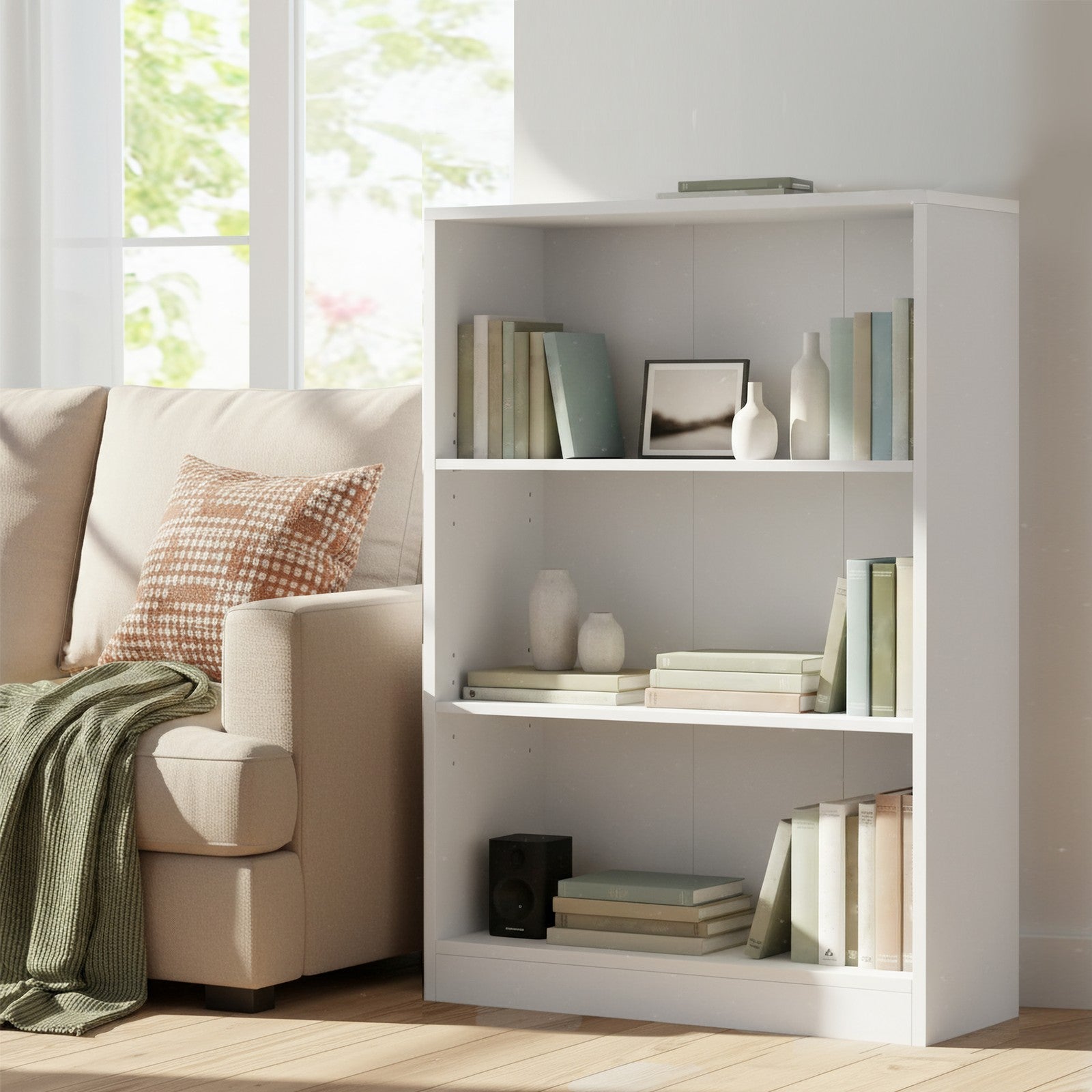 Bookshelf with 6 Shelves, Bookcase, for Home Office - image 34
