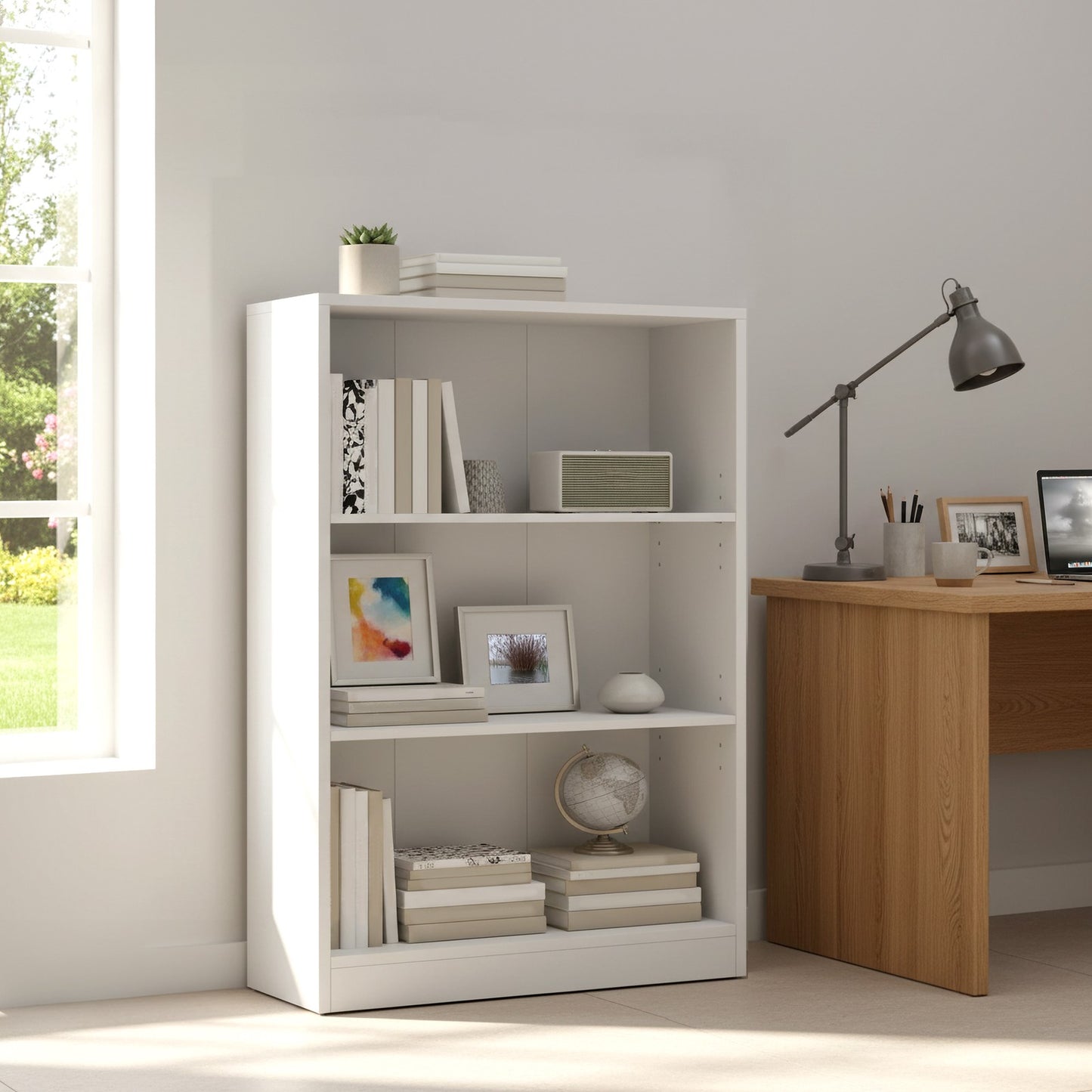 Bookshelf with 6 Shelves, Bookcase, for Home Office - image 35