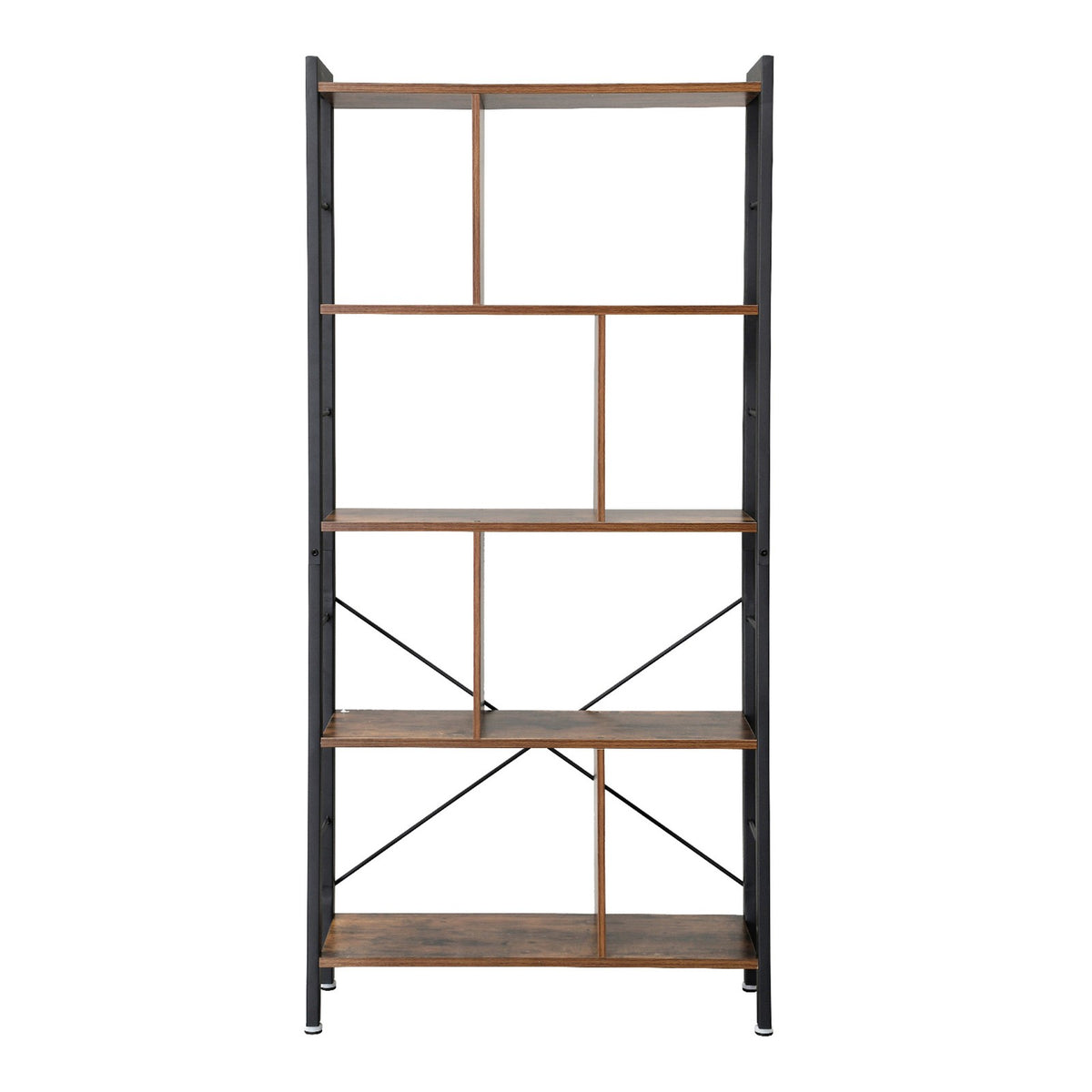 5-Tier Bookshelf, Large Storage Shelf, for Home Office - image 1