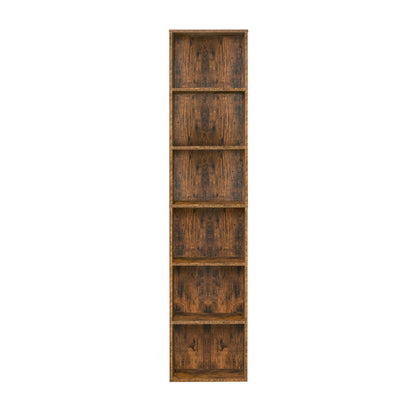 Bookshelf with 6 Shelves, Bookcase, for Home Office - image 11