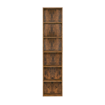 Bookshelf with 6 Shelves, Bookcase, for Home Office - image 10