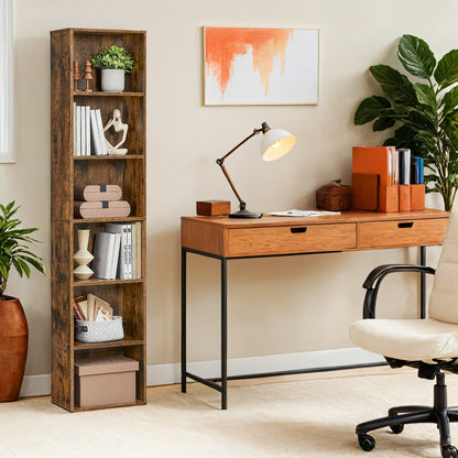 Bookshelf with 6 Shelves, Bookcase, for Home Office - image 13