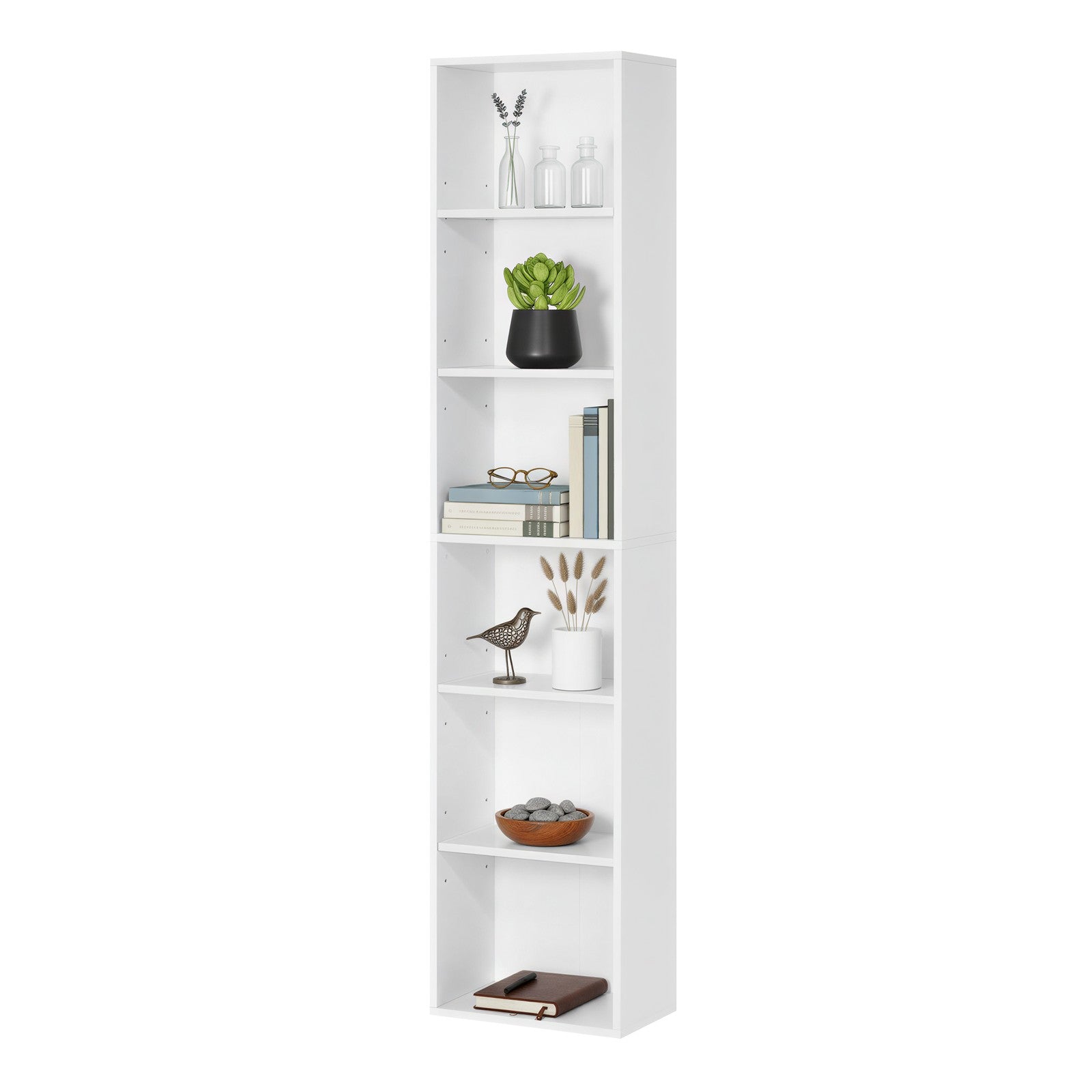 Bookshelf with 6 Shelves, Bookcase, for Home Office - image 3