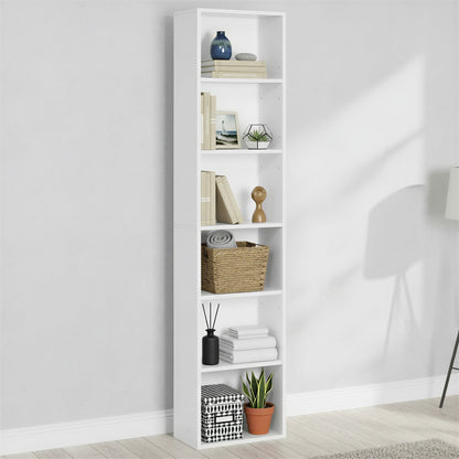Bookshelf with 6 Shelves, Bookcase, for Home Office - image 6