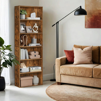 Bookshelf with 6 Shelves, Bookcase, for Home Office - image 26
