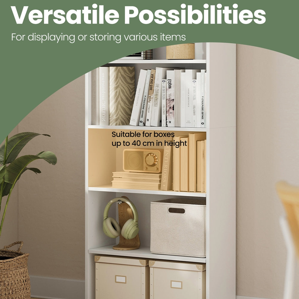 Bookshelf with 6 Shelves, Bookcase, for Home Office - image 21
