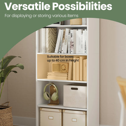 Bookshelf with 6 Shelves, Bookcase, for Home Office - image 21