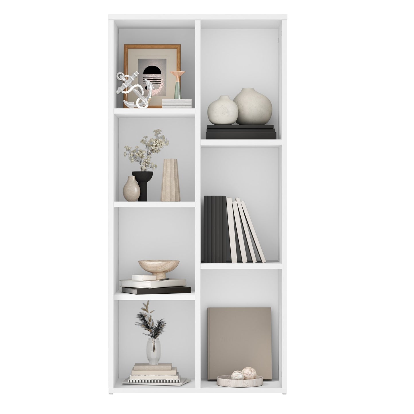 Kids Bookcase, Bookshelf with 5 Compartments, Storage Shelf - image 20