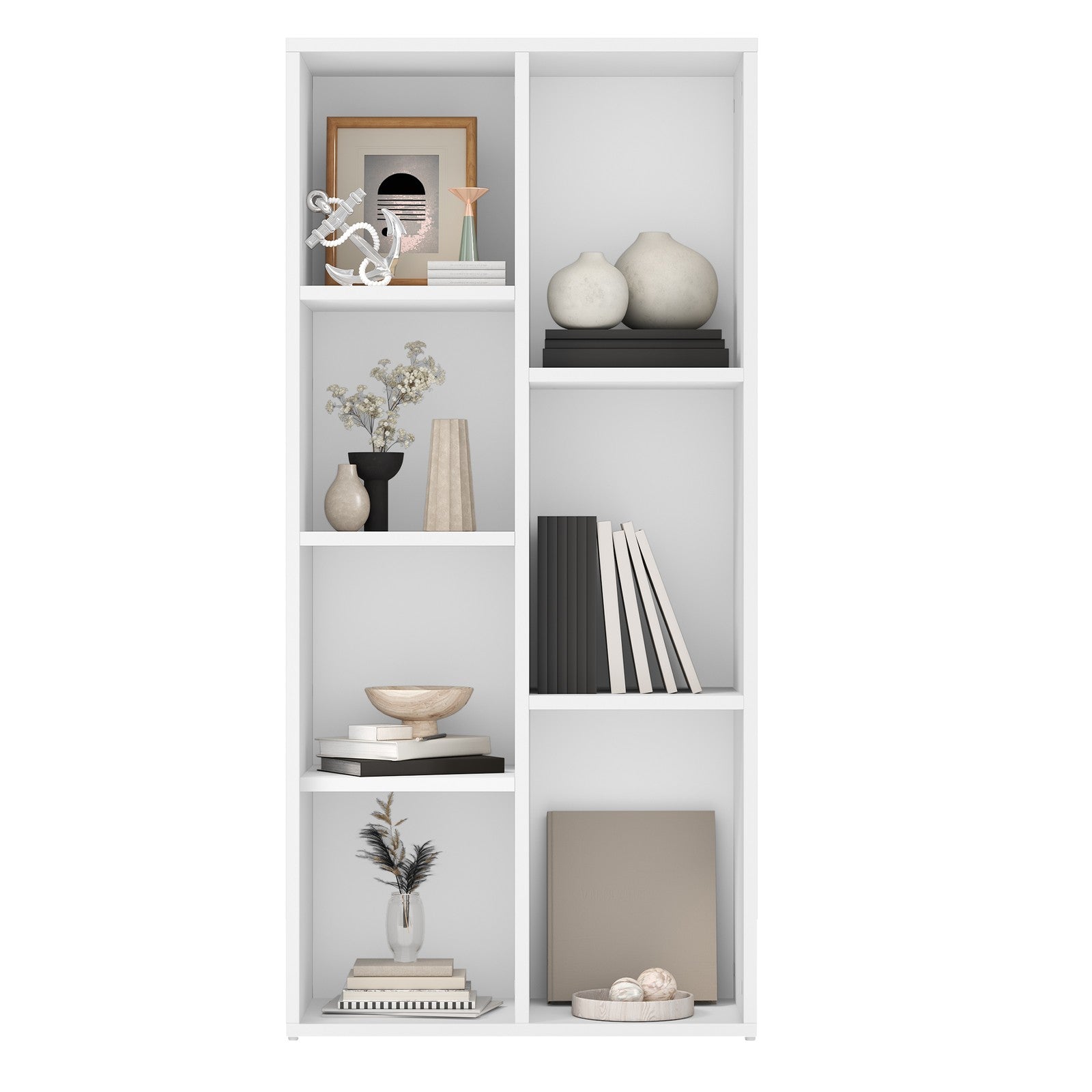 Kids Bookcase, Bookshelf with 5 Compartments, Storage Shelf - image 20