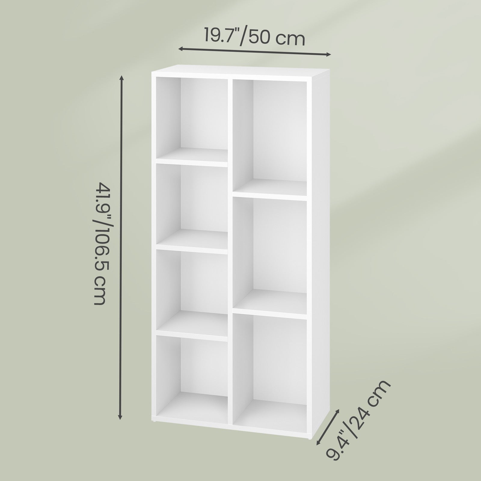 Kids Bookcase, Bookshelf with 5 Compartments, Storage Shelf - image 21