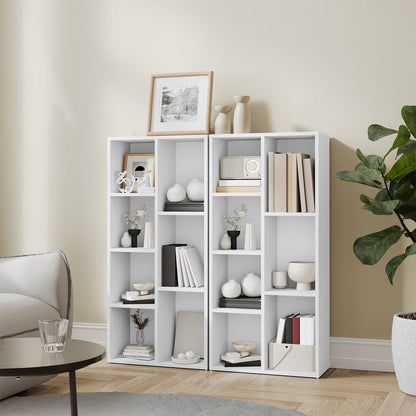 Kids Bookcase, Bookshelf with 5 Compartments, Storage Shelf - image 23