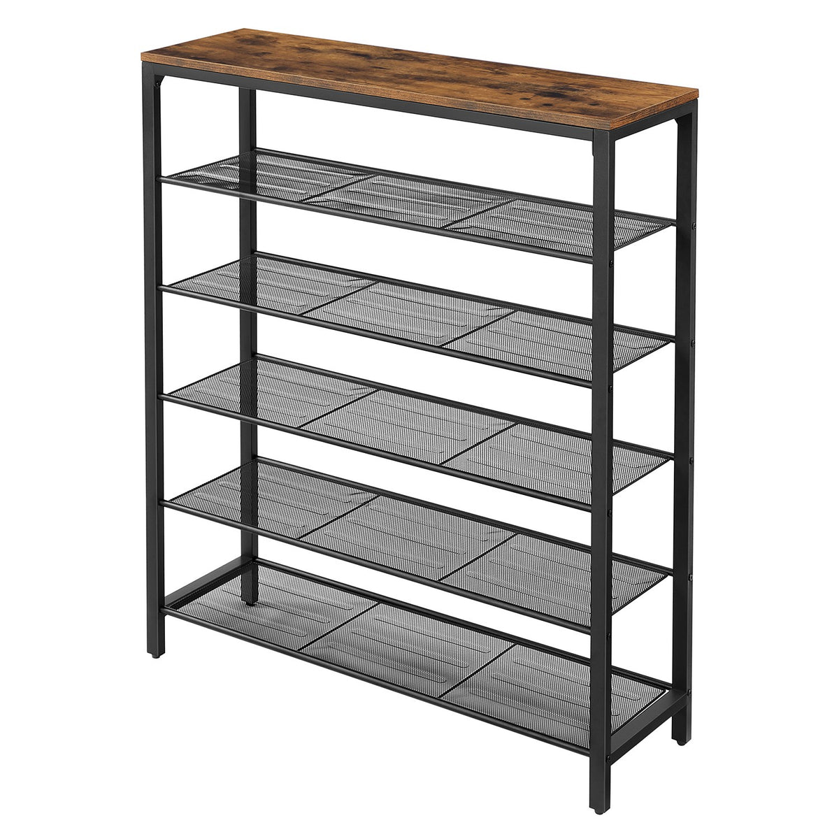 6-Tier Shoe Rack, Shoe Organizer for Closet - image 3
