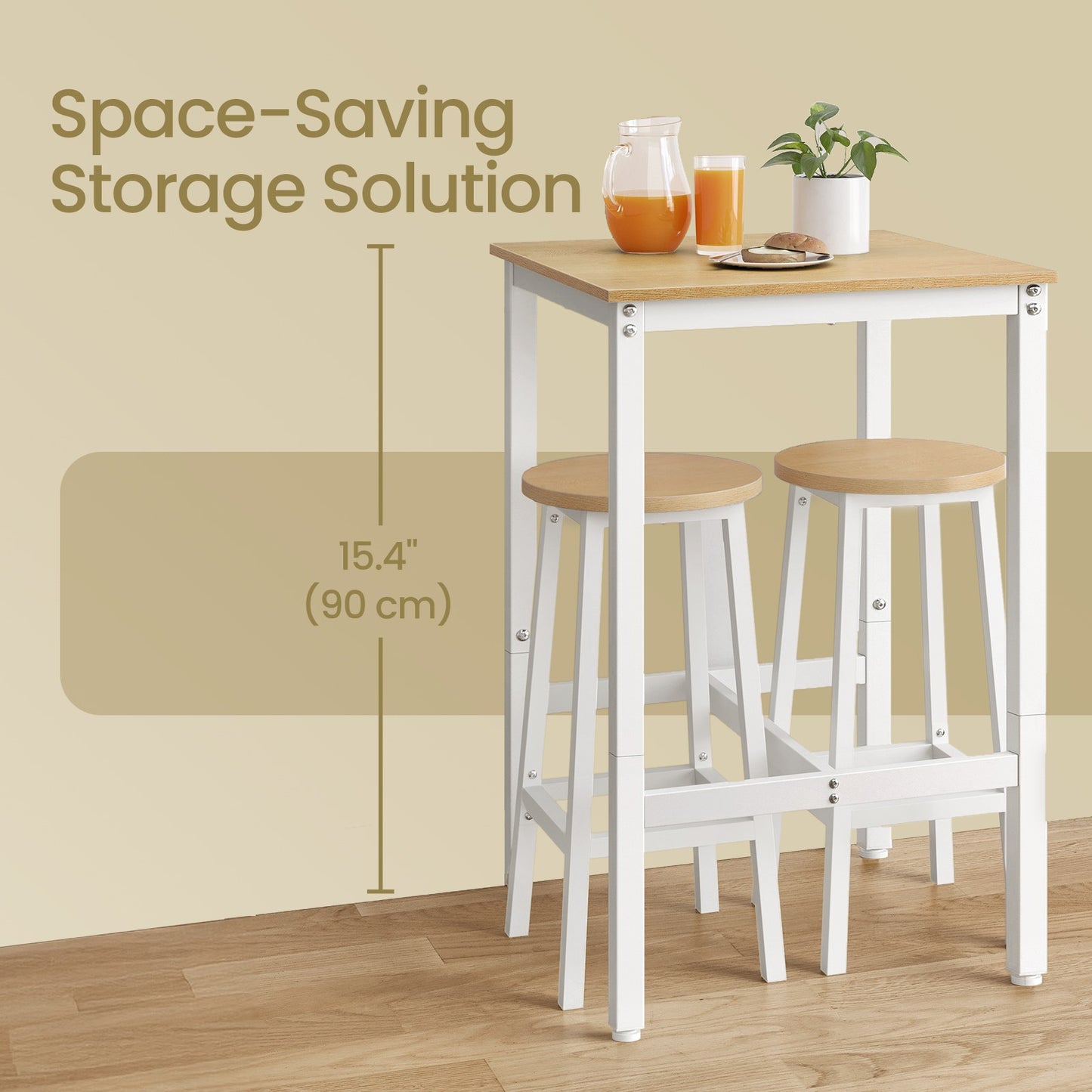 Bar Table, Tall Kitchen Table for Breakfast, Dining Room Table - image 5