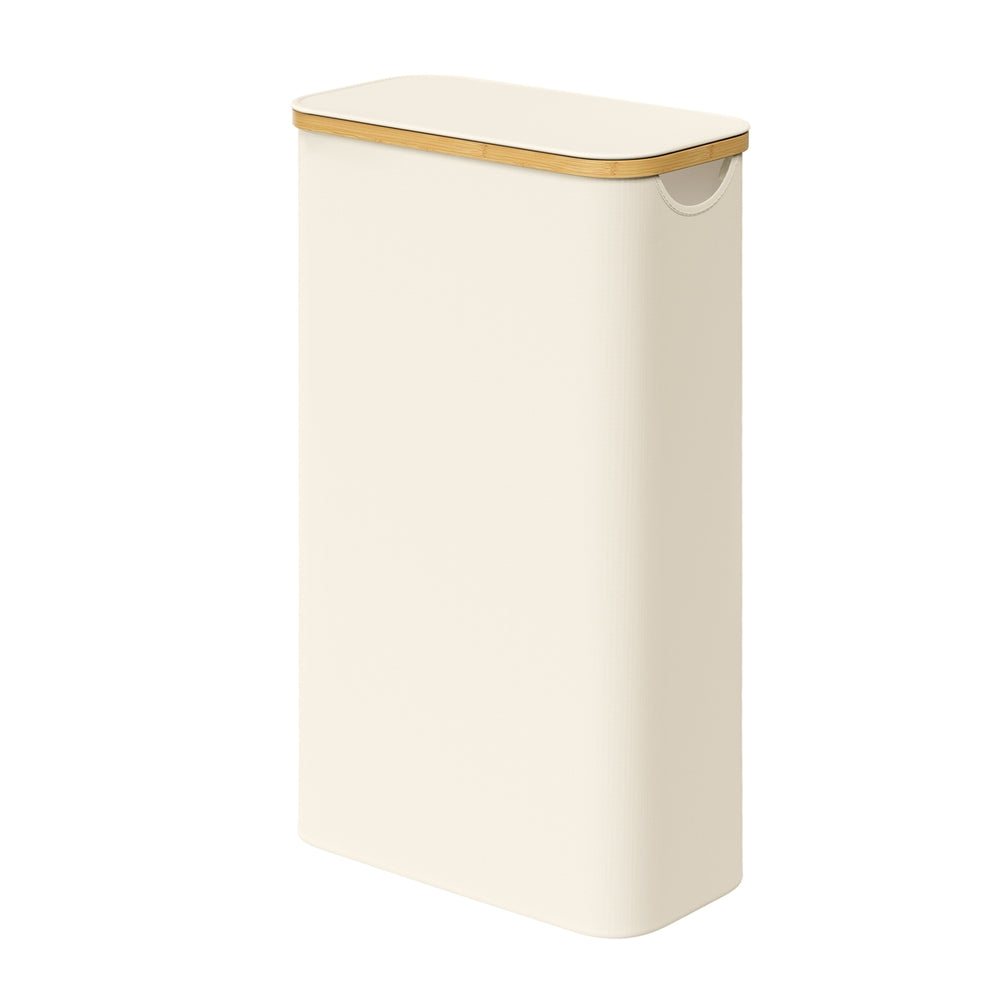 Laundry Basket with Lid, Slim Laundry Hamper, 65 L - image 27