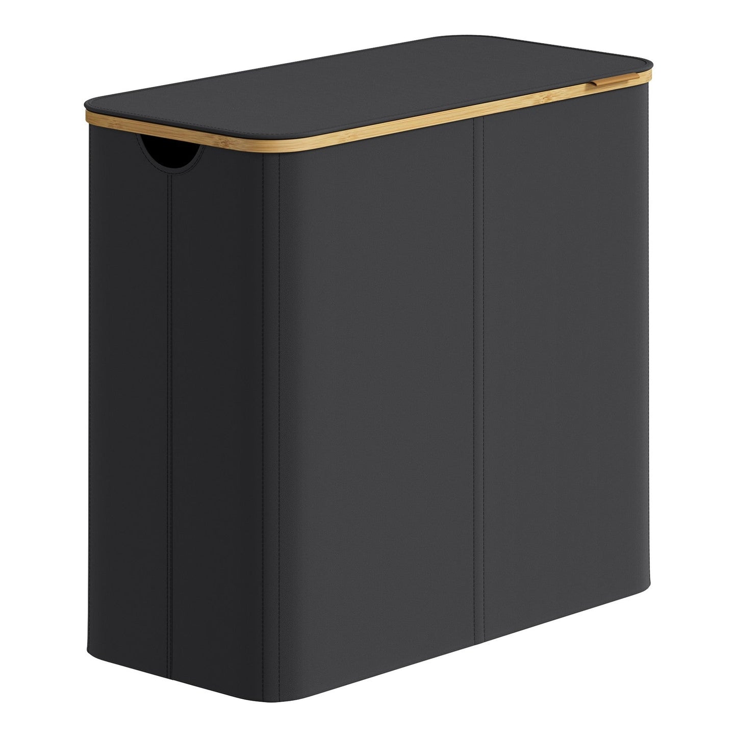 Laundry Basket with Lid, Slim Laundry Hamper, 65 L - image 51