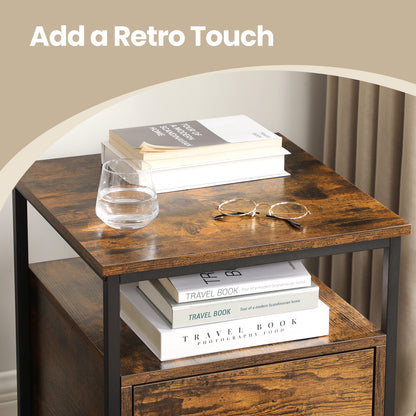 Bedside Table, Side Table, 45 x 45 x 60 cm - image 3
