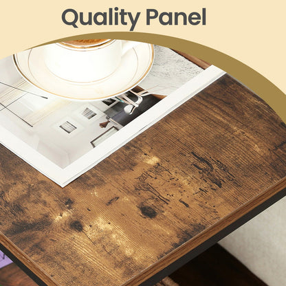 Narrow Side End Table, 2-Tier Sofa Printer Table, for Bedroom - image 6