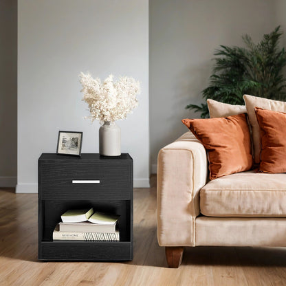 Bedside Table, Side Table with Drawer, Handle - image 13