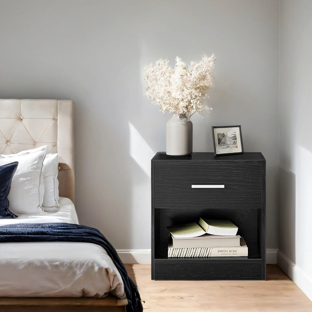 Bedside Table, Side Table with Drawer, Handle - image 14