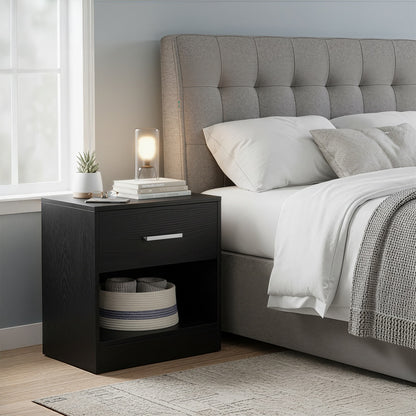Bedside Table, Side Table with Drawer, Handle - image 18
