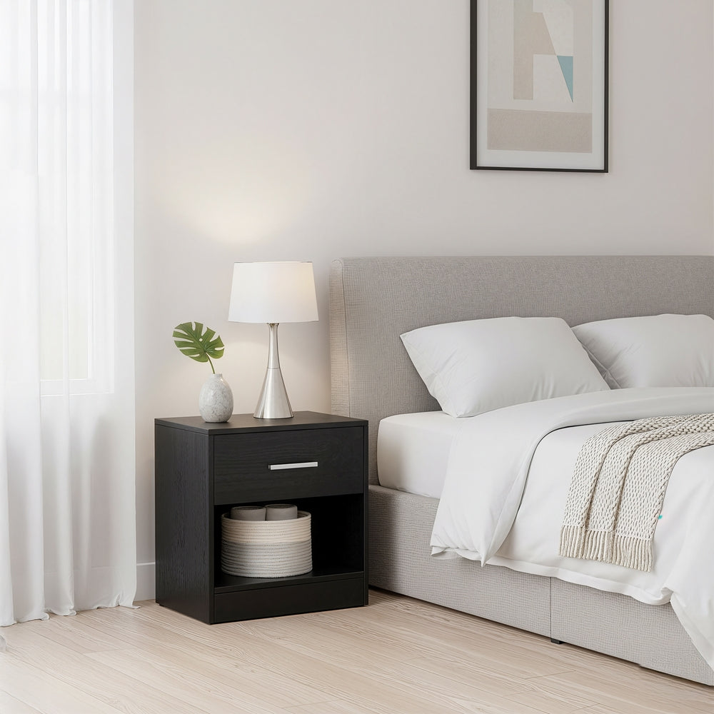 Bedside Table, Side Table with Drawer, Handle - image 19