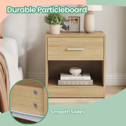 Bedside Table, Side Table with Drawer, Handle - image 28
