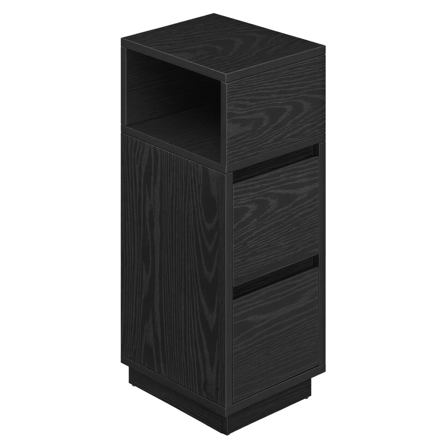 Set of 2 Narrow Side Tables, Slim End Table with 2 Drawers, 1 Open
Compartment, for Living Room, Bedroom - image 17