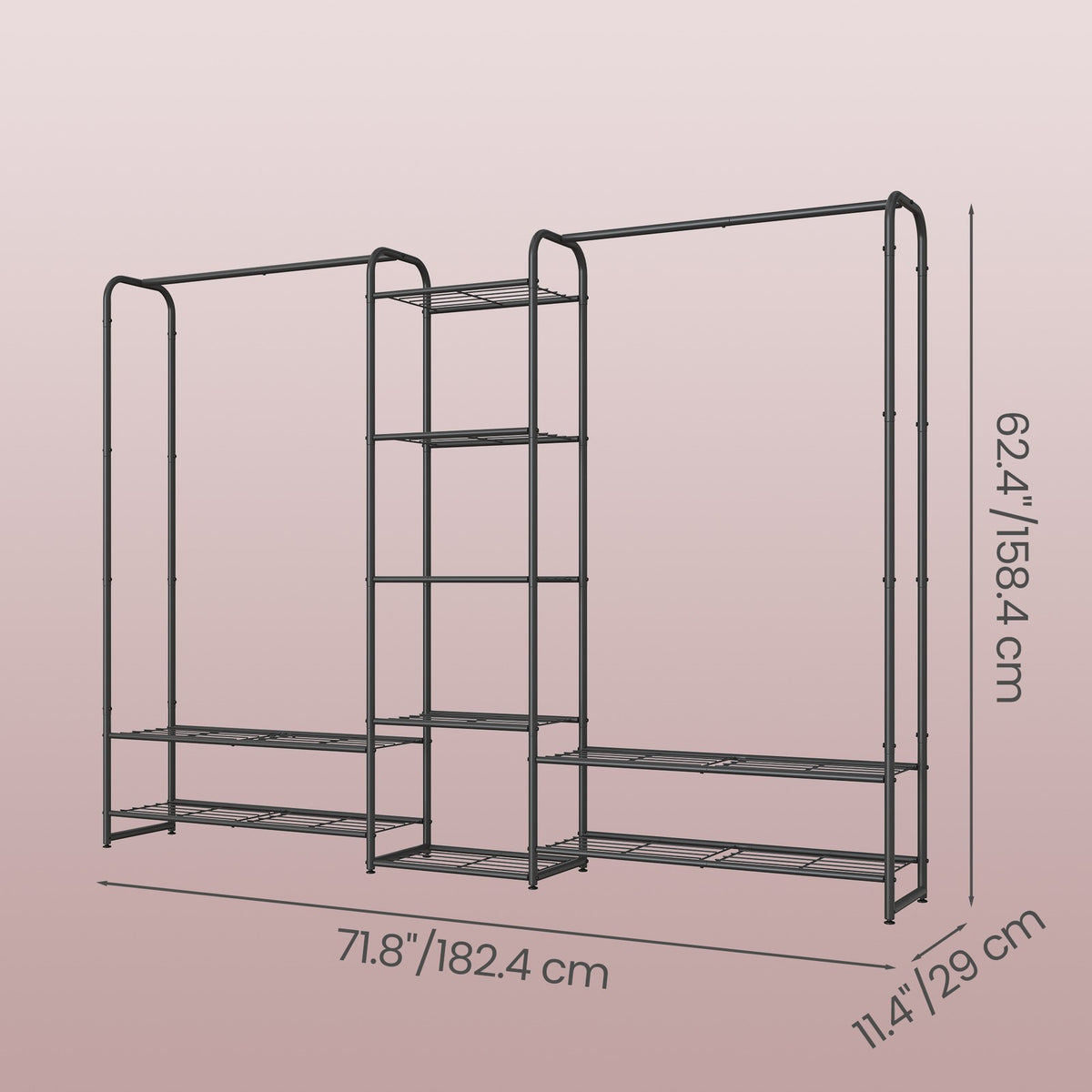 Clothes Rack, Open Wardrobe - image 3