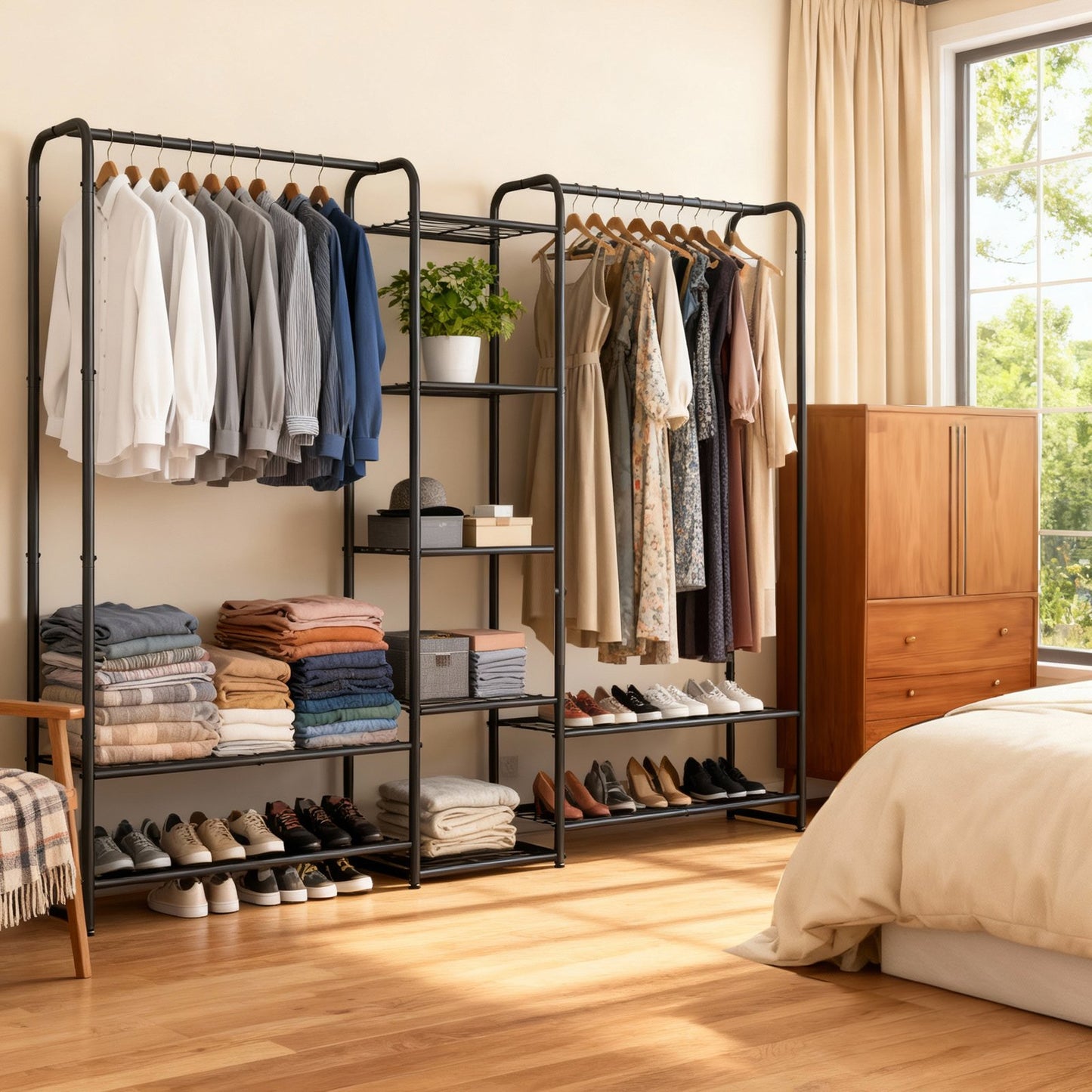Clothes Rack, Open Wardrobe - image 5